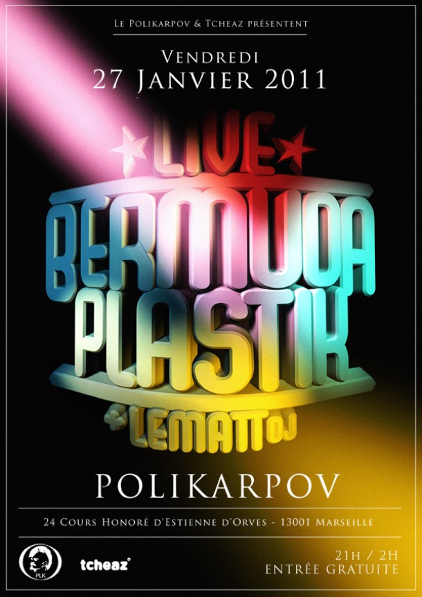 27/01 – BERMUDA PLASTIK LIVE + LEMATT